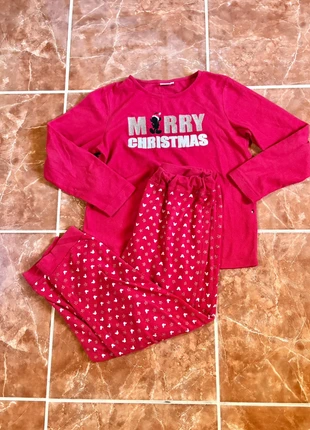 Pyjama Mickey Rouge Femme M, merk: Disney, staat: Goed, maat: M / 38 / 10, € 2,00, € 2,80 inclusief Kopersbescherming