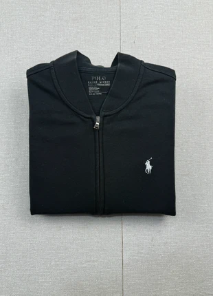 Pull avec zip gilet Ralph Lauren noir logo blanc, taille S, marque: Ralph Lauren, état: Très bon état, taille: S, 60,00 €, 63,70 € Protection acheteurs incluse