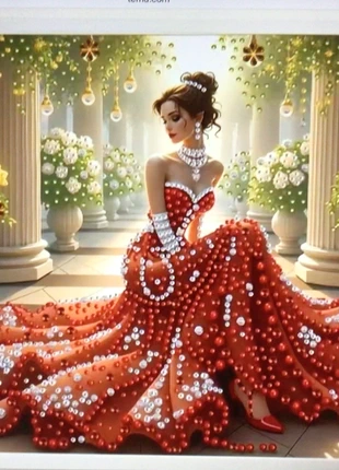 broderie diamant 30*30 cm danseuse, brand: Diamant, condition: Very good, €4.00, €4.90 includes Buyer Protection