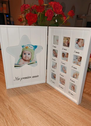 Cadre photo bébé, marque: Deco, état: Neuf avec étiquette, 4,00 €, 4,90 € Protection acheteurs incluse