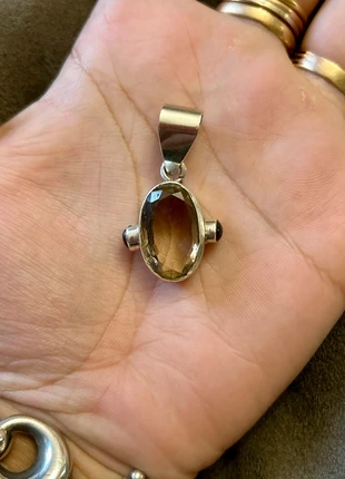 Pendentif ethnique en argent et pierres, marca: Argent, estado: Muito bom, €48.95, €52.10 inclui Proteção do Comprador Pro