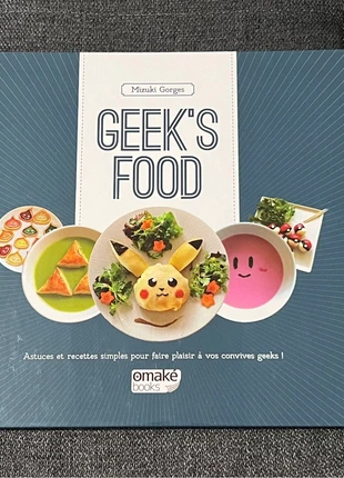 Geek’s Food livre de recettes, estado: Novo sem etiquetas, €5.00, €5.95 inclui Proteção do Comprador