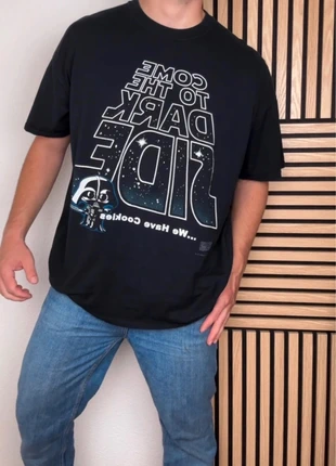 T-Shirt Star Wars Dark Vador | Noir imprimé graphique | Taille L | Vintage Geek, brand: Star Wars, condizioni: Ottime, taglia: L, €15.00, €16.45 include la Protezione acquisti Pro