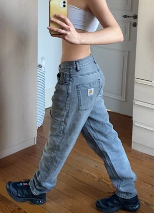 Jean carhartt gris large oversize, marca: Carhartt, estado: Muito bom, tamanho: M / 38 / 10, €40.00, €42.70 inclui Proteção do Comprador