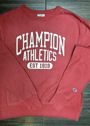 Sweat Champion rouge taille M, brand: Champion, condition: Good, size: M, €10.00, €11.20 includes Buyer Protection