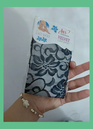 Calzini donna in pizzo nuovi, brand: UNICA, condizioni: Nuovo con cartellino, taglia: Taglia unica, €4.00, €4.90 include la Protezione acquisti