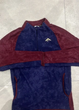 Nike Trail demi-zip rouge & bleu – Taille S – Excellent état, marque: Nike, état: Très bon état, taille: S, 45,00 €, 47,95 € Protection acheteurs incluse
