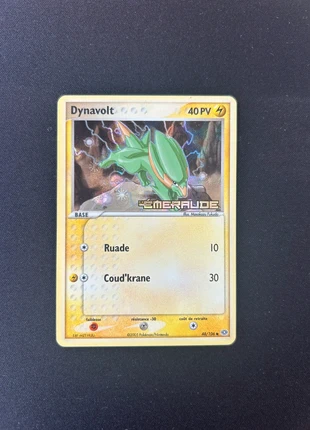 Carte Pokémon dynavolt reverse stamp 48/106 ex émeraude, marque: Pokémon, état: Très bon état, 34,00 €, 36,40 € Protection acheteurs incluse