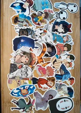 Studios Ghibli lot de 25 stikers, marque: Studio Ghibli, état: Neuf avec étiquette, 4,90 €, 5,85 € Protection acheteurs (Pro) incluse