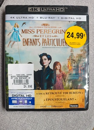 Blu Ray 4k Miss Peregrine et les enfants particuliers, condition: New with tags, €13.00, €14.35 includes Buyer Protection