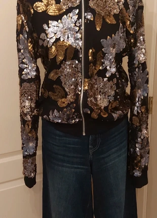 Prachtig vestje met pailletjes. M/L, marque: Coolcat party, état: Très bon état, taille: M / 38 / 10, 15,00 €, 16,45 € Protection acheteurs incluse