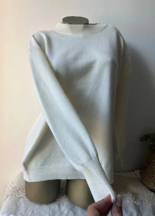 🧸 Superbe pull cocoon écru à col montant – Pohême Paris – Taille S/M, marke: Poheme, zustand: Sehr gut, größe: S / 36 / 8, 24,00 €, 25,90 € inklusive Vinted-Käuferschutz