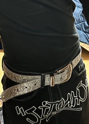 Ceinture Y2K Argentée Style Cowboy – 90 cm Ajustable, marque: y2k, état: Neuf sans étiquette, taille: Ajustable, 7,50 €, 8,58 € Protection acheteurs incluse