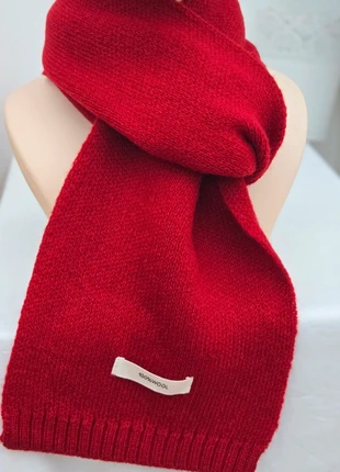 Unisex Red Burgundy 100% Wool Long Warm Knitted Scarf, brand: Wool, condition: Very good, £18.99, £20.64 includes Buyer Protection Pro