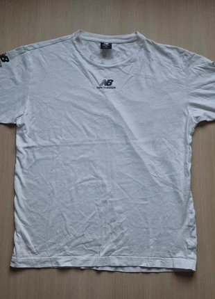 T-shirt New balance blanc - Taille M, merk: New Balance, staat: Heel goed, maat: M, € 9,90, € 11,10 inclusief Kopersbescherming
