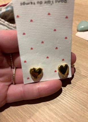 Boucle d’oreilles cœur, marke: Fait Main, zustand: Neu, 5,00 €, 5,95 € inklusive Vinted-Käuferschutz