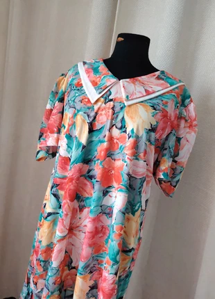 Robe • Vintage •Made In France • Bohème • Champêtre • Parisienne, merk: Vintage Dressing, staat: Heel goed, maat: M / 38 / 10, € 10,00, € 11,20 inclusief Kopersbescherming
