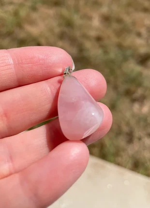 Pendentif pierre naturelle quartz rose, brand: Quartz, condizioni: Nuovo senza cartellino, €2.50, €3.33 include la Protezione acquisti