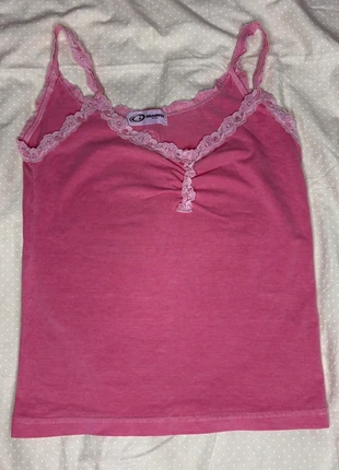 Graffiti Ibiza Lace Trim Tank Top, brand: Graffiti, condition: Good, size: S / UK 8-10, £0.77, £1.51 includes Buyer Protection