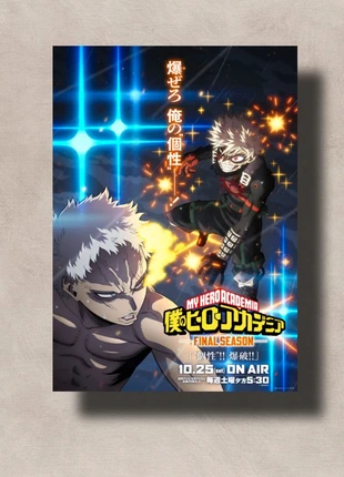 My hero academia poster A3, marque: My Hero Academia, état: Neuf sans étiquette, 10,00 €, 11,20 € Protection acheteurs incluse