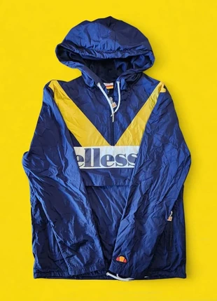 Coupe Vent Ellesse Vintage Y2K bleu chevron - Taille 42, marca: Ellesse, estado: Muito bom, tamanho: XL / 42 / 14, €29.00, €31.15 inclui Proteção do Comprador