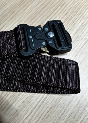 Cintura tattica regolabile con fibbia a sgancio rapido rosso vino, marque: Metallica, état: Neuf sans étiquette, taille: Ajustable, 5,00 €, 5,95 € Protection acheteurs incluse