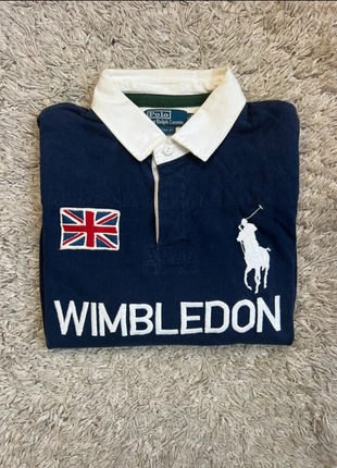 Polo manche longue Ralph lauren uk Wimbeldon, merk: Ralph Lauren, staat: Heel goed, maat: XL, € 48,99, € 52,14 inclusief Kopersbescherming
