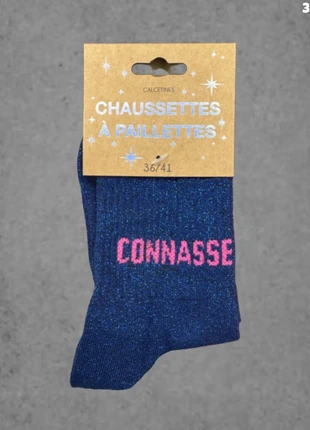Chaussettes à paillettes (neuve) femme fille idée cadeau noël, marque: Fashion Style, état: Très bon état, taille: Taille unique, 3,70 €, 4,59 € Protection acheteurs (Pro) incluse