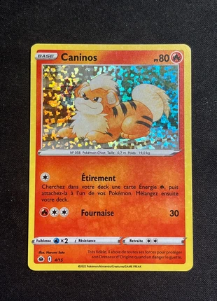 Caninos 4/15, brand: Pokémon, condition: Good, €2.00, €2.80 includes Buyer Protection