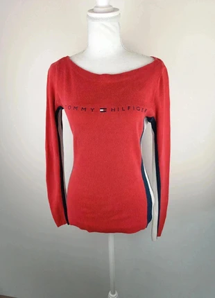 Pull logo drapeau taille xs – Tommy Hilfiger, marca: Tommy Hilfiger, estado: Muito bom, tamanho: XS / 34 / 6, €21.00, €22.75 inclui Proteção do Comprador