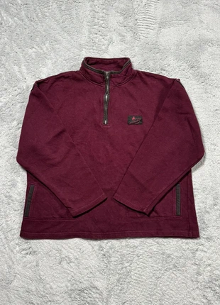 Shamp Half Zip Sweater Bordeaux – M, merk: Shamp, staat: Goed, maat: M, € 18,00, € 19,60 inclusief Kopersbescherming