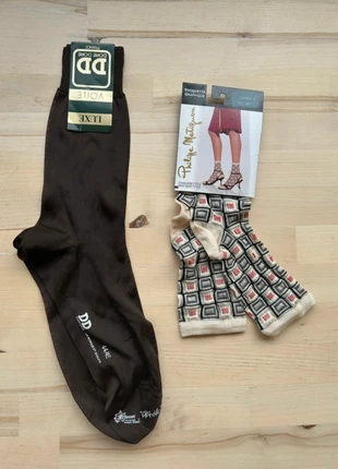 🌟Lot de Chaussettes et Socquettes Neuves avec étiquettes - Doré Doré et Philippe Matignon, brand: Philippe Matignon, condition: New with tags, size: M | 39–42, €4.00, €4.90 includes Buyer Protection Pro