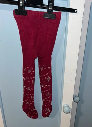 🌸 Collants bébé bordeaux/fuchsia à fleurs – Taille 21-23 – Neuf In Extenso, marca: In Extenso, estado: Nuevo sin etiquetas, tamaño: 12-18 meses / 80 cm, 2,00 €, 2,80 € Protección al comprador incluida