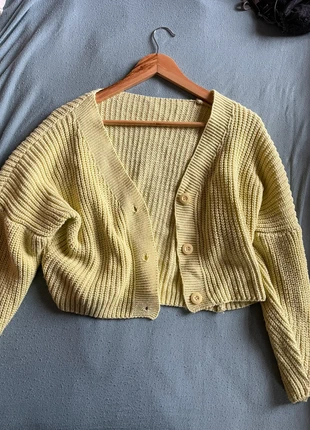 Cardigan jaune, marque: Cardigan, état: Très bon état, taille: S / 36 / 8, 6,00 €, 7,00 € Protection acheteurs incluse