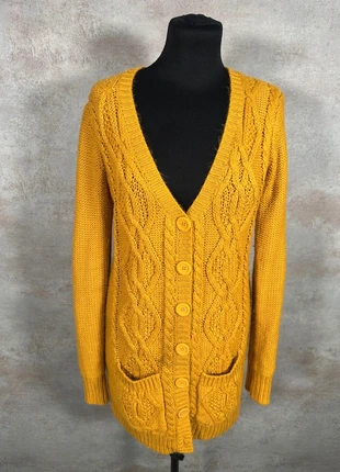 Cardigan Maille Torsadée Cable Knit Vintage Forever 21 jaune uni taille M, marque: Vintage Dressing, état: Très bon état, taille: M / 38 / 10, 10,00 €, 11,20 € Protection acheteurs (Pro) incluse