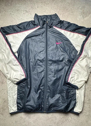 Veste Jacket Imperméable Nike vintage | Taille XL Homme | Bleu marine / blanc logo brodé, marque: Nike, état: Très bon état, taille: XL, 45,00 €, 47,95 € Protection acheteurs incluse