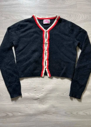 Cardigan tricolore From Future 100% cachemire gilet / noir rouge blanc / Taille XS, marque: From Future, état: Très bon état, taille: XS / 34 / 6, 65,00 €, 68,95 € Protection acheteurs incluse