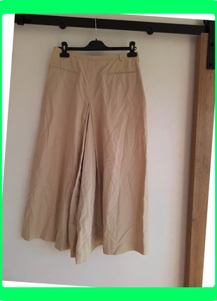 R0518. Pantalon court effet jupe Cyrillus beige taille 42, brand: Cyrillus, condition: Very good, size: XL / 42 / 14, €15.00, €16.45 includes Buyer Protection Pro