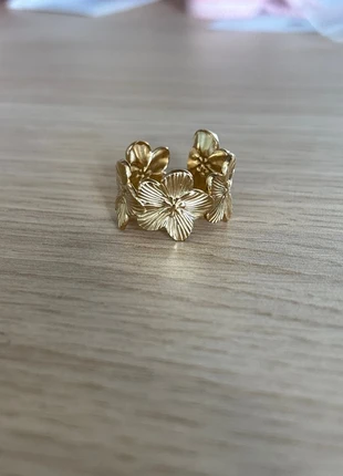 Bague fleur, marque: Fait Main, état: Neuf avec étiquette, taille: Ajustable, 3,00 €, 3,85 € Protection acheteurs incluse