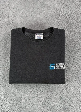 Sweatshirt Col Rond Champion Pull coton vintage | Gris anthracite Logo Brodé | Taille XXL 2XL 00517, brand: Champion, condition: Good, size: XXL, €10.00, €11.20 includes Buyer Protection Pro