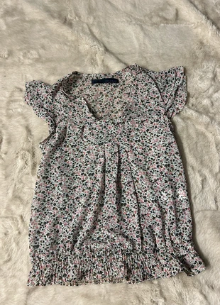 Blouse Zara – Femme – Taille S – Motif fleurs – Vintage / Y2K, marque: Zara, état: Neuf sans étiquette, taille: S / 36 / 8, 5,00 €, 5,95 € Protection acheteurs incluse