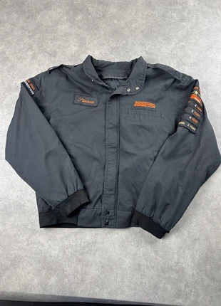 Veste workwear noire Harrington taille M homme en nylon doublée imperméable - JAC0806, marque: WORKWEAR, état: Très bon état, taille: M, 22,99 €, 24,84 € Protection acheteurs (Pro) incluse