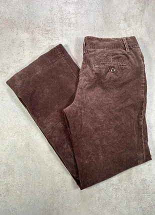 Pantalon Vintage En Velours Côtelé / Corduroy Wassao marron profond ample long taille 6, marke: Vintage Dressing, zustand: Sehr gut, größe: L / 40 / 12, 9,00 €, 10,15 € beinhaltet Vinted-Käuferschutz Pro