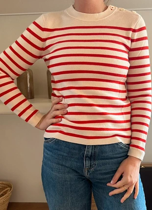 Marinière orangée comptoir des cotonniers, marca: Comptoir des Cotonniers, estado: Nuevo sin etiquetas, tamaño: M / 38 / 10, 35,00 €, 37,45 € Protección al comprador incluida