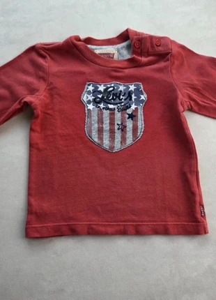 🇺🇸 levi’s t-shirt manches longues bébé rouge 6m motif drapeau us, marca: Levi's, estado: Muy bueno, tamaño: 6-9 meses / 68 cm, 5,00 €, 5,95 € Protección al comprador incluida