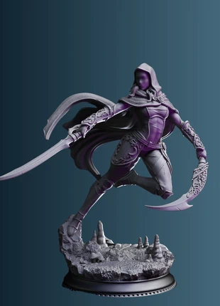 Mini 32mm (DnD / Pathfinder) - Xira Elineri – Assassin of the Waxing Moon, marque: D&D, état: Comme neuf, 3,00 €, 3,85 € Protection acheteurs incluse