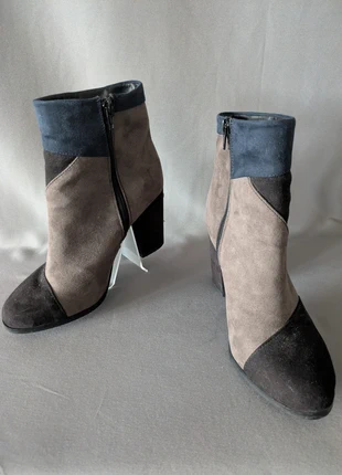 Bottines à talons en suédine multicolore Elhm Taille 39 – Chic & confort, marque: Elhm, état: Bon état, taille: 39, 14,00 €, 15,40 € Protection acheteurs incluse