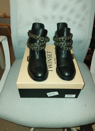 🥾Bikers open chains Twinset Milano, 38, marque: Twinset, état: Neuf sans étiquette, taille: 38, 60,00 €, 63,70 € Protection acheteurs incluse