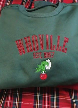 Sweat Noël Grinch chouville "whoville" M, marque: GMM boutique, état: Neuf sans étiquette, taille: M / 38 / 10, 5,00 €, 5,95 € Protection acheteurs incluse