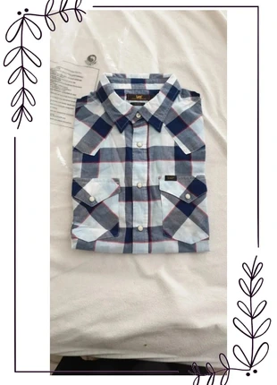 Chemise manches courtes à carreaux bleu Lee taille M neuf, marca: Lee, estado: Novo sem etiquetas, tamanho: M, €18.00, €19.60 inclui Proteção do Comprador